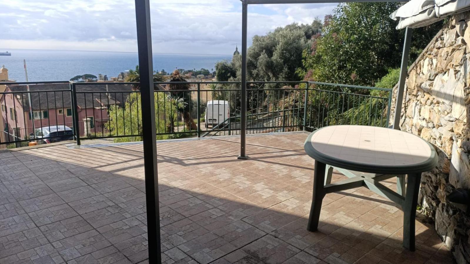 شقة La Panoramica Nervi جنوة المظهر الخارجي الصورة