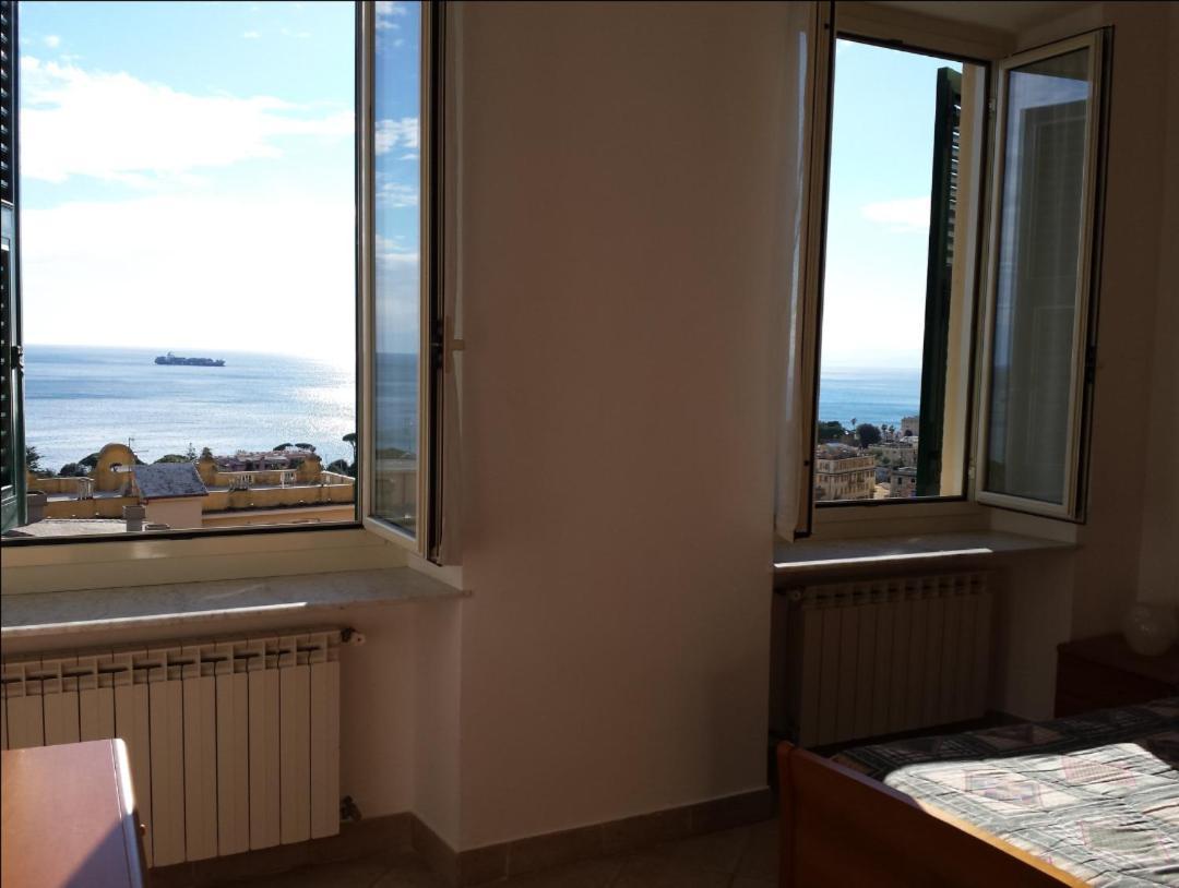 شقة La Panoramica Nervi جنوة المظهر الخارجي الصورة
